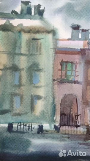 Картина городской пейзаж Санкт-Петербург