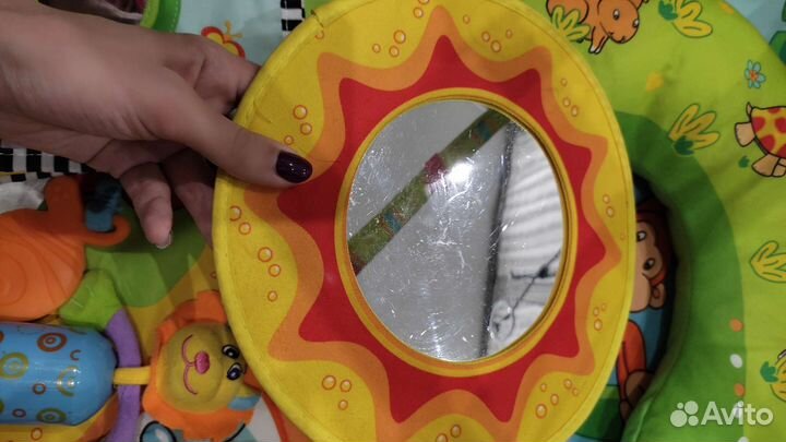 Развивающий коврик tiny love monkey island