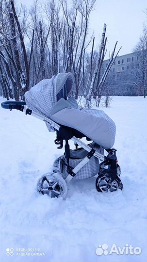 Стильная коляска 2в1 Snolly Nexo