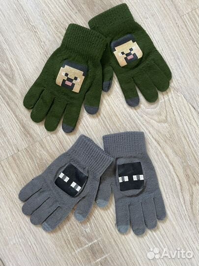 Перчатки детские Minecraft