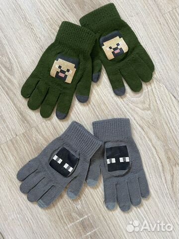 Перчатки детские Minecraft