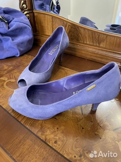 Сумка женская loriblu сиреневая повседневная