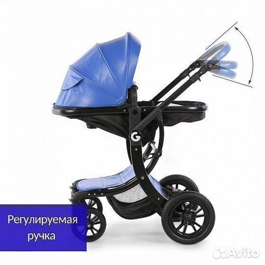 Коляска 2 в 1 Giovanni G-moov Ultramarine