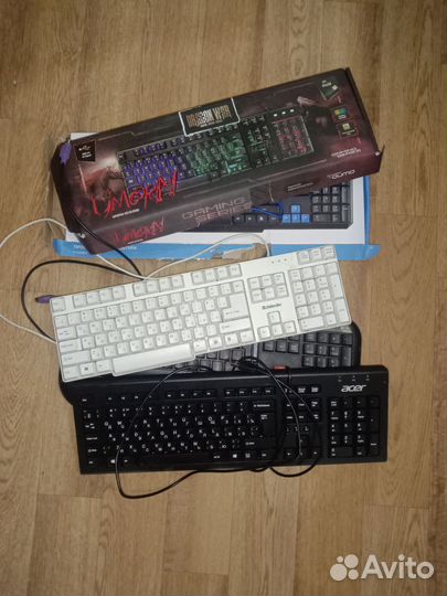 Клавиатуры игровые офисные