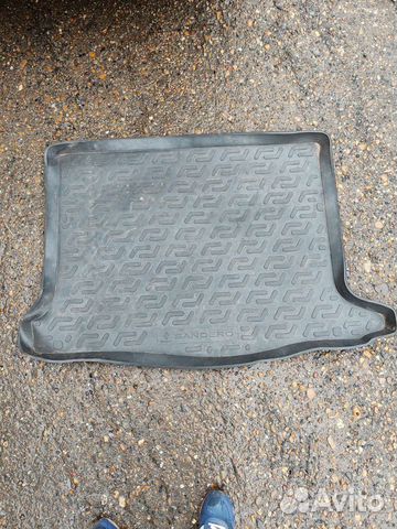 Коврик багажника renault sandero