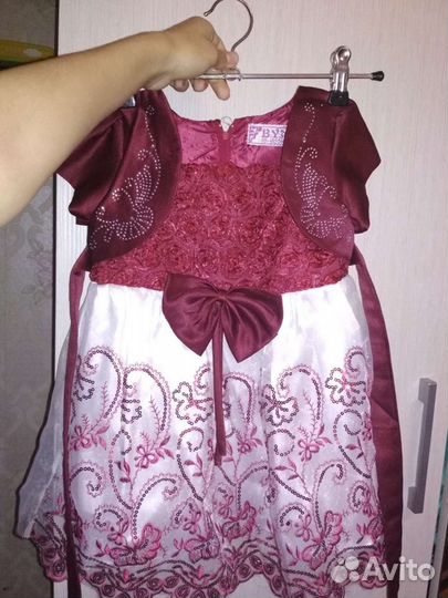 Платье для девочки от 1-3 лет