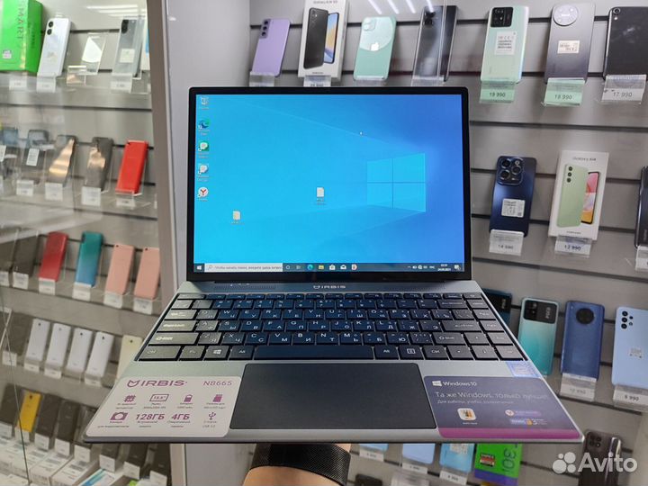 Ноутбук Irbis NB665 4/128Gb Silver