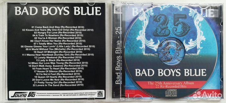 4 разных CD Bad Boys Blue новые по 799 р