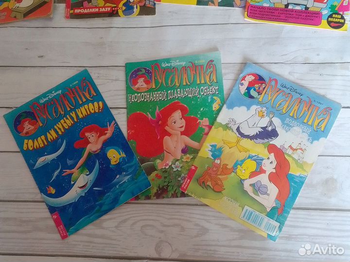 Комиксы 90х Русалочка миккимаус Утиные истории