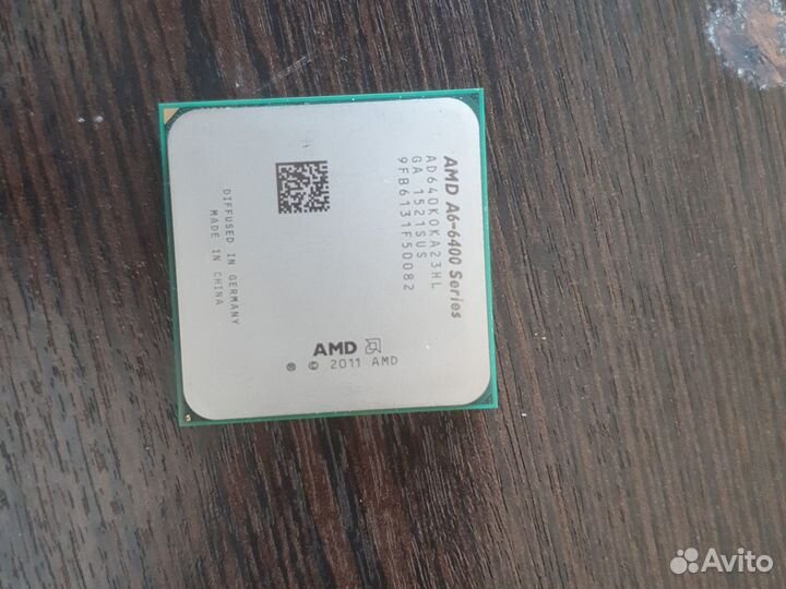 Процессор amd a6-6400
