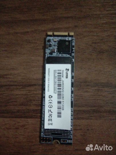 Ssd leven model jm600m2-2280 512 gb
