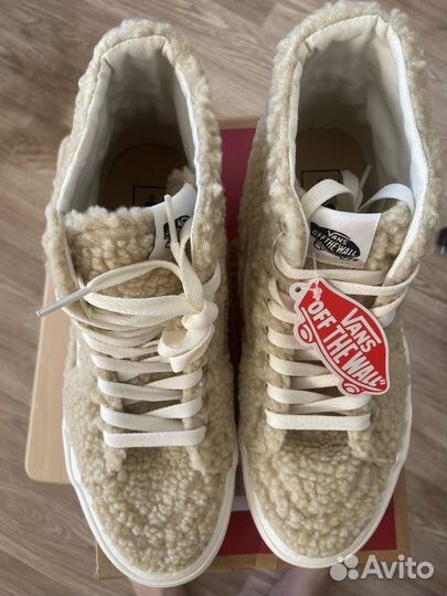 Кеды Vans зимние новые eu 41 на 26.5см оригинал