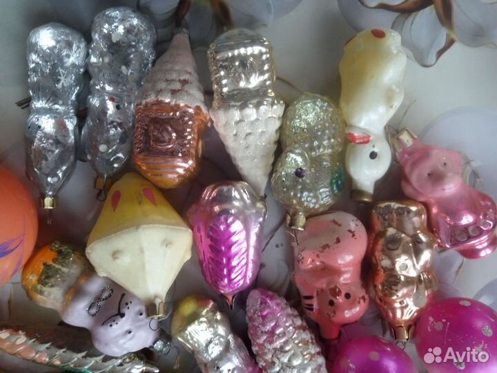 Елочные игрушки СССР