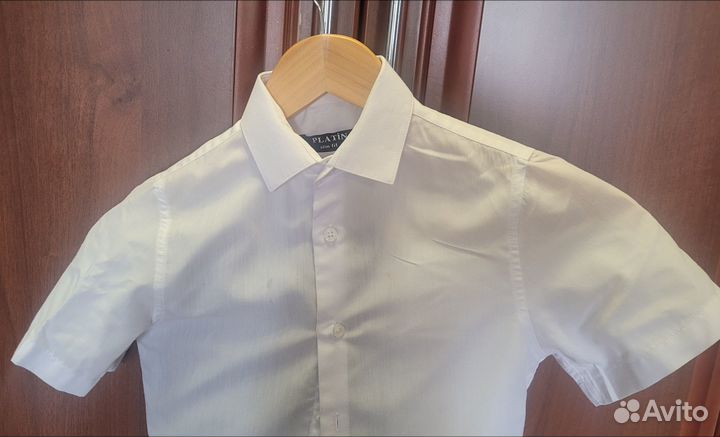 Белые рубашки школьные