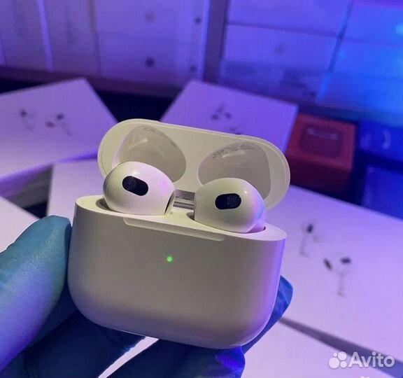 Наушники AirPods 3 (анимация,звук,премиум)