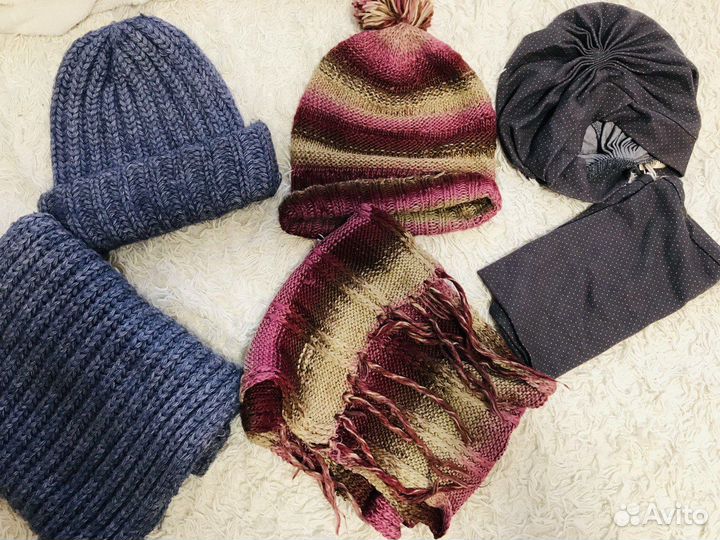 Берет,шапка,шарф(зима,весна,лето,осень)