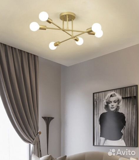 Люстра потолочная лофт loft