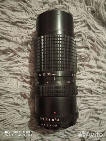 Объектив мс Гранит-11Н 4,5 80-200mm