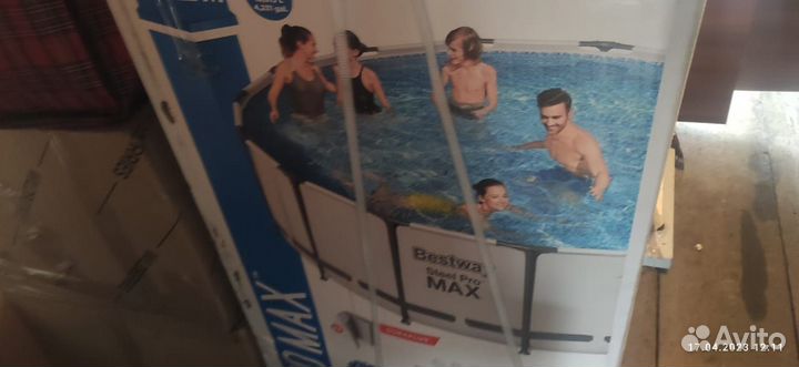 Каркасный бассейн новый