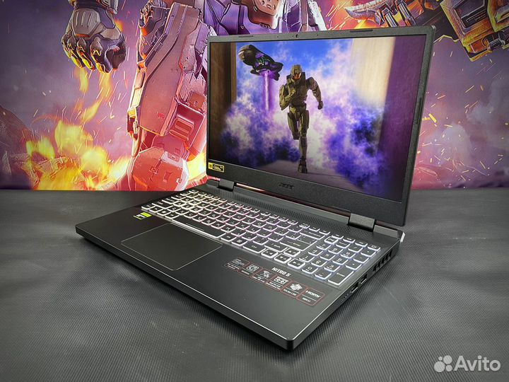 Игровой ноутбук Acer Nitro 5 / RTX 3060 / Ryzen 5