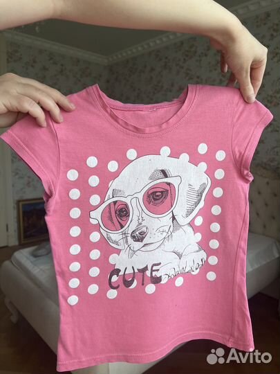 Джинсы, футболка, сарафан детские