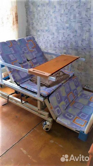 Кровать для лежачих больных медицинская ручной при