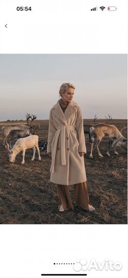 Шуба миди из эко меха Lichi