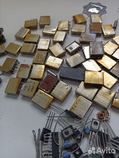 Радиодетали СССР, срезка и новые, цена за лот