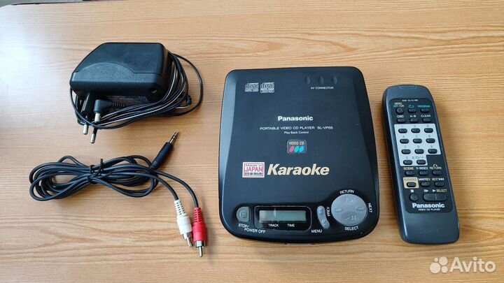 Panasonic Video CD плеер караоке SL-VP55 Винтаж