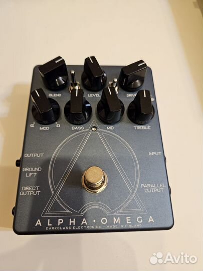 Бас-гитарный дисторшн Darkglass Alpha Omega