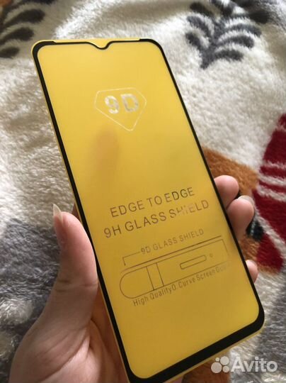 Защитное стекло на realme C21Y