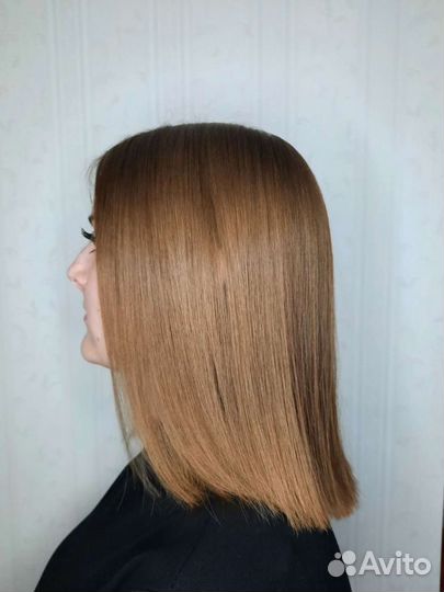 Кератиновое выпрямление