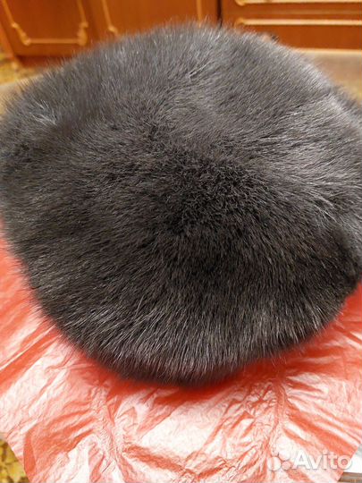 Меховая женская шапка