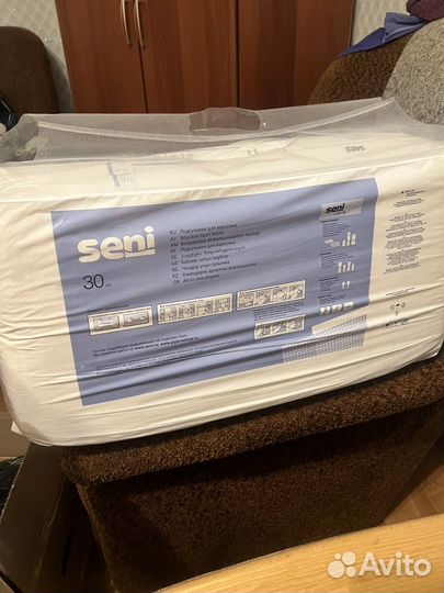 Памперсы для взрослых seni xl 4