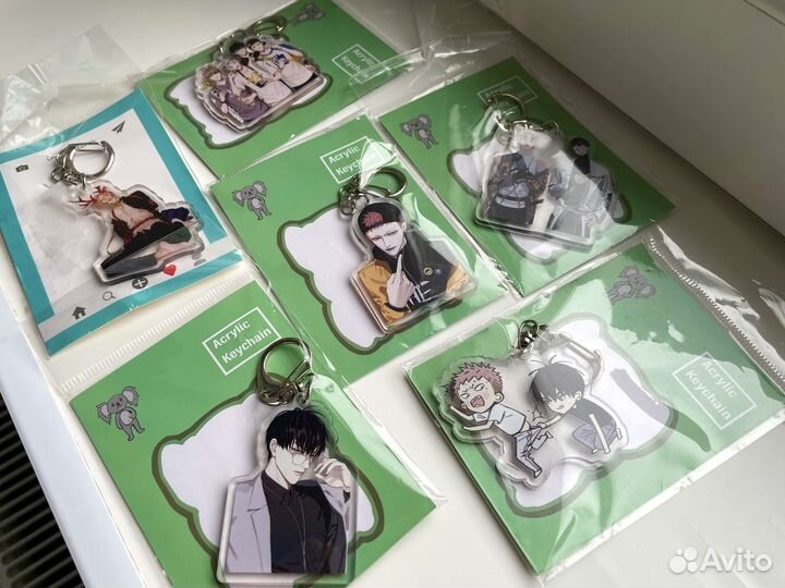 Аниме брелки 