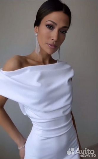 Платье белое на роспись 42 44 46 48