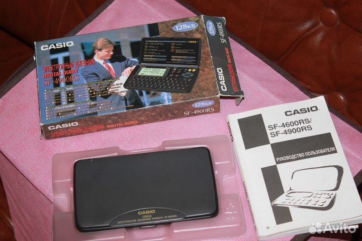 Электронная записная книжка Casio 128 Kb