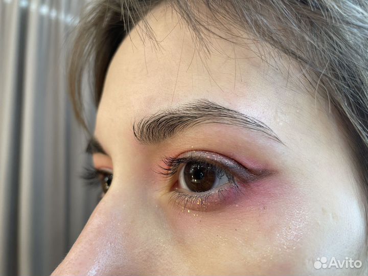 Оформление бровей, ламинирование ресниц