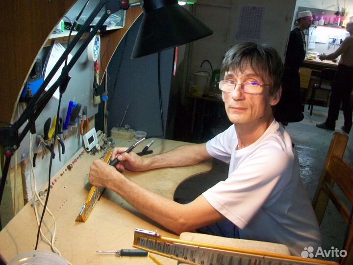 Ремонт, настройка аккордеонов, гармоней. Гарантия