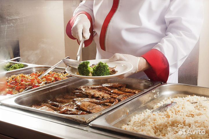 Сотрудник линии раздачи без опыта