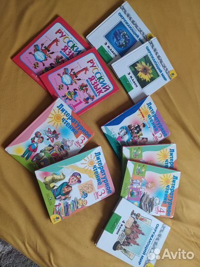 Учебники с 1-4класс