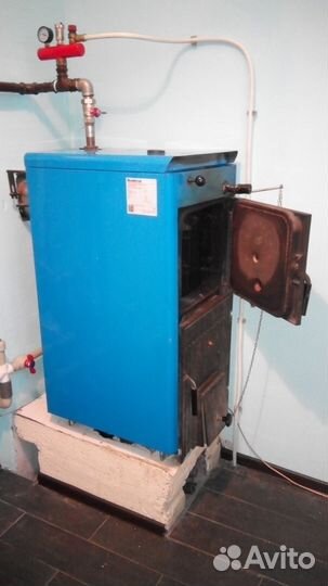 Твердотопливный котел buderus