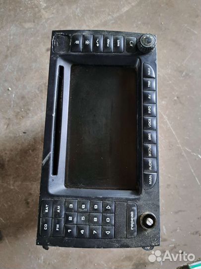 Магнитола на Porsche Cayenne