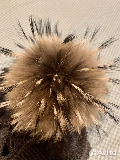 Комплект шапка и снуд зимняя для девочки