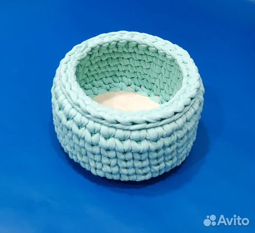 Корзинки вязаные