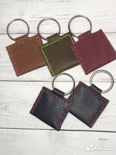 Чехол-брелок для медиатора. Нат.кожа