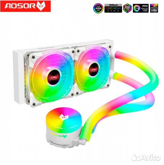 Водянка двухсекционная Aosor белая