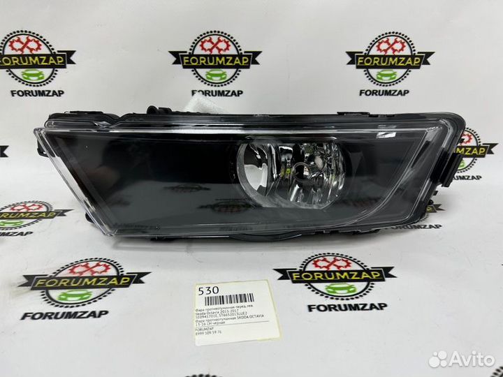 Фара противотуманная передняя левая Skoda Octavia