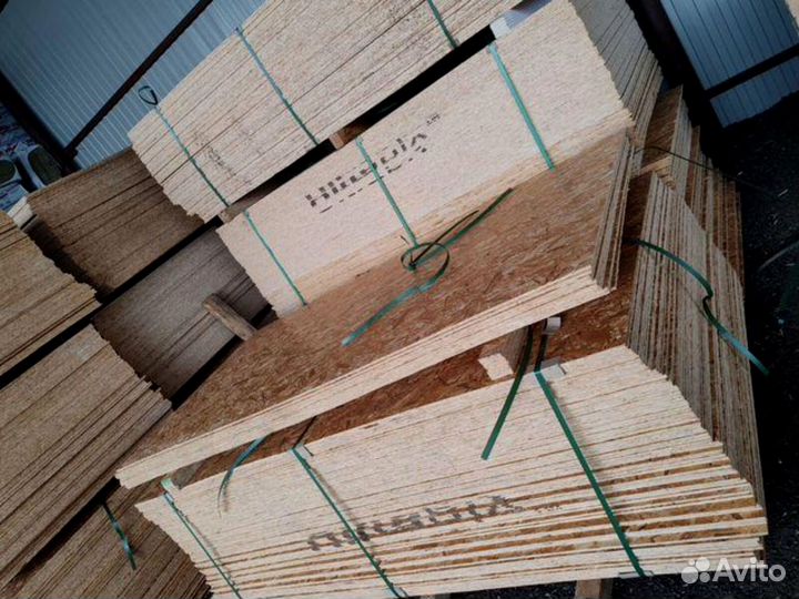 Осб (osb осп-3) 9 мм плита калевала, кроношпан