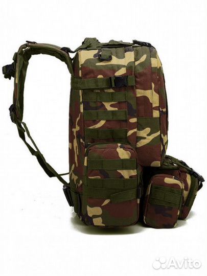 Рюкзак мужской тактический лесной камуфляж